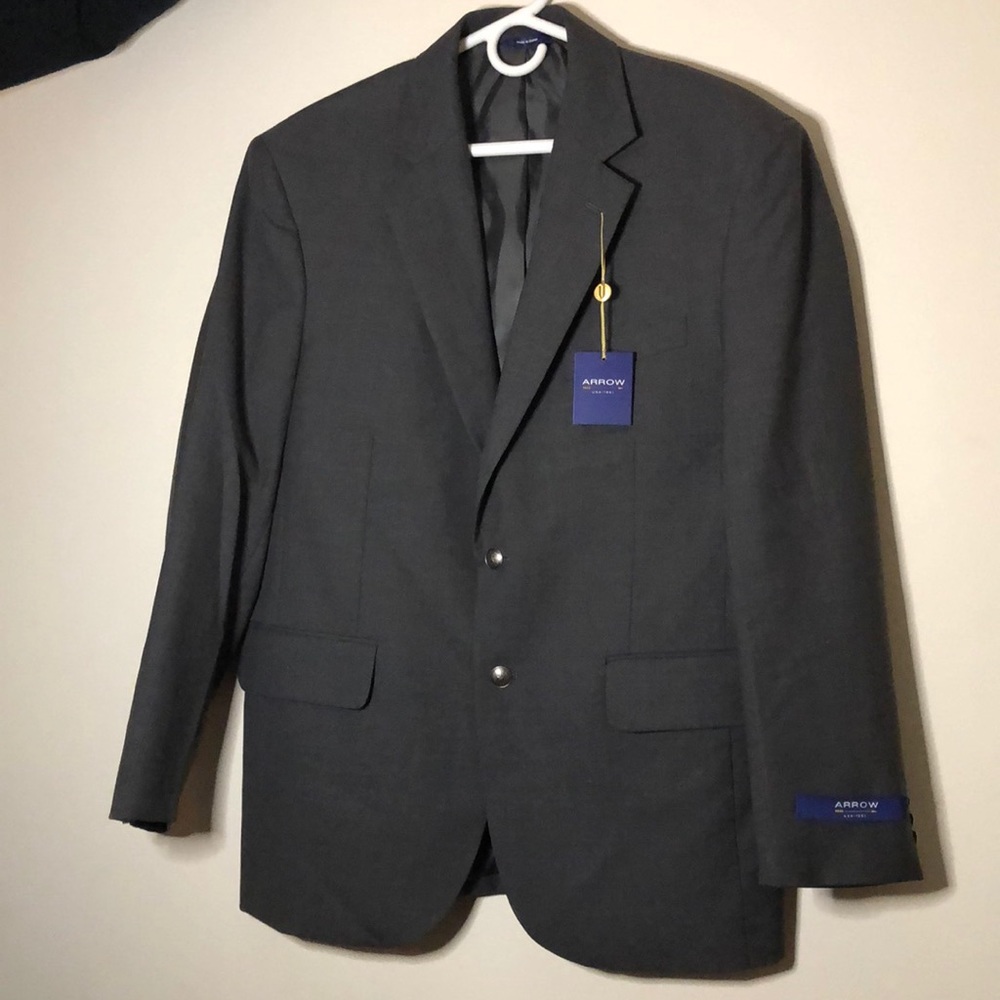 arrow charcoal grey blazer